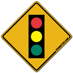 Traffic Signal Ahead  Warning Road Signs