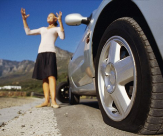 Examine your tires to avoid flats