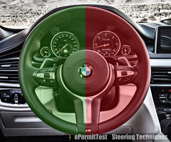 Hand to Hand Steering Zones