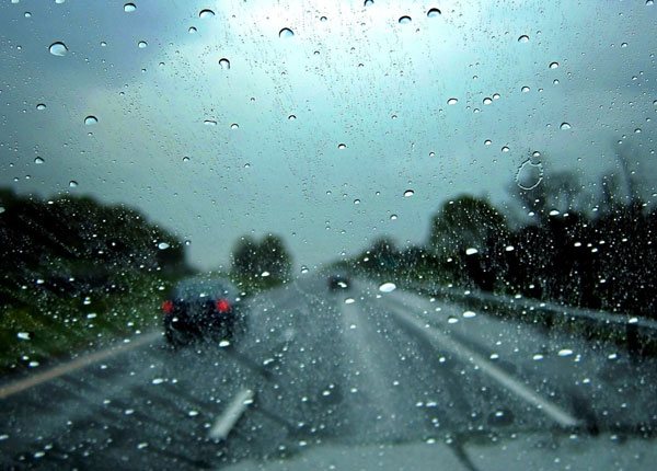 Driving in Heavy Rain