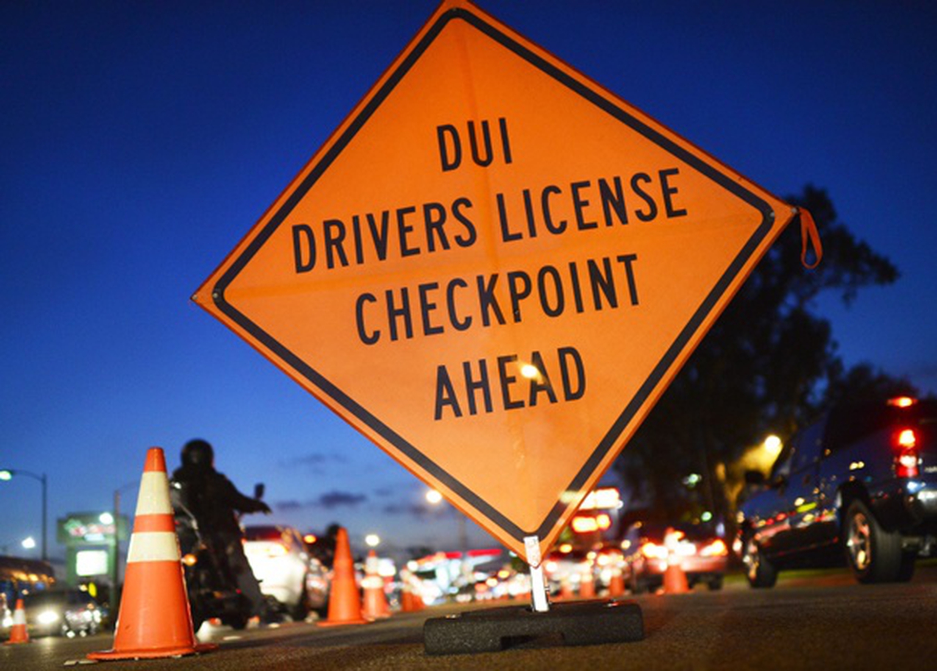 DUI & DWI Driving Impairment Checkpoint