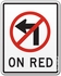 No Left Turn on Red