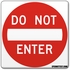 Do Not Enter