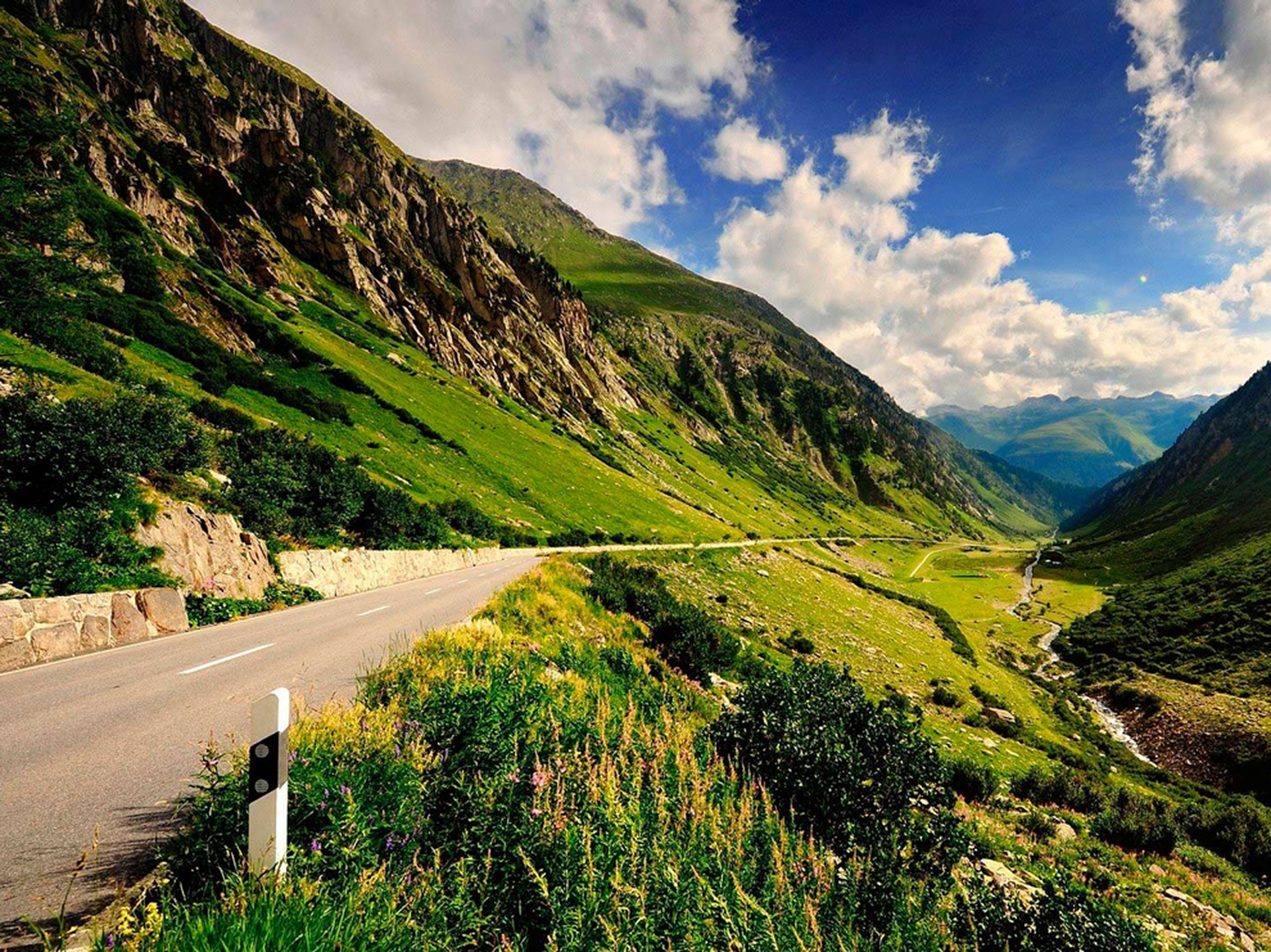 Driving on Mountain Roads
