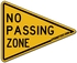 No Passing Zone