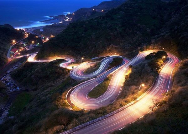 Driving Through Curves & Hills
