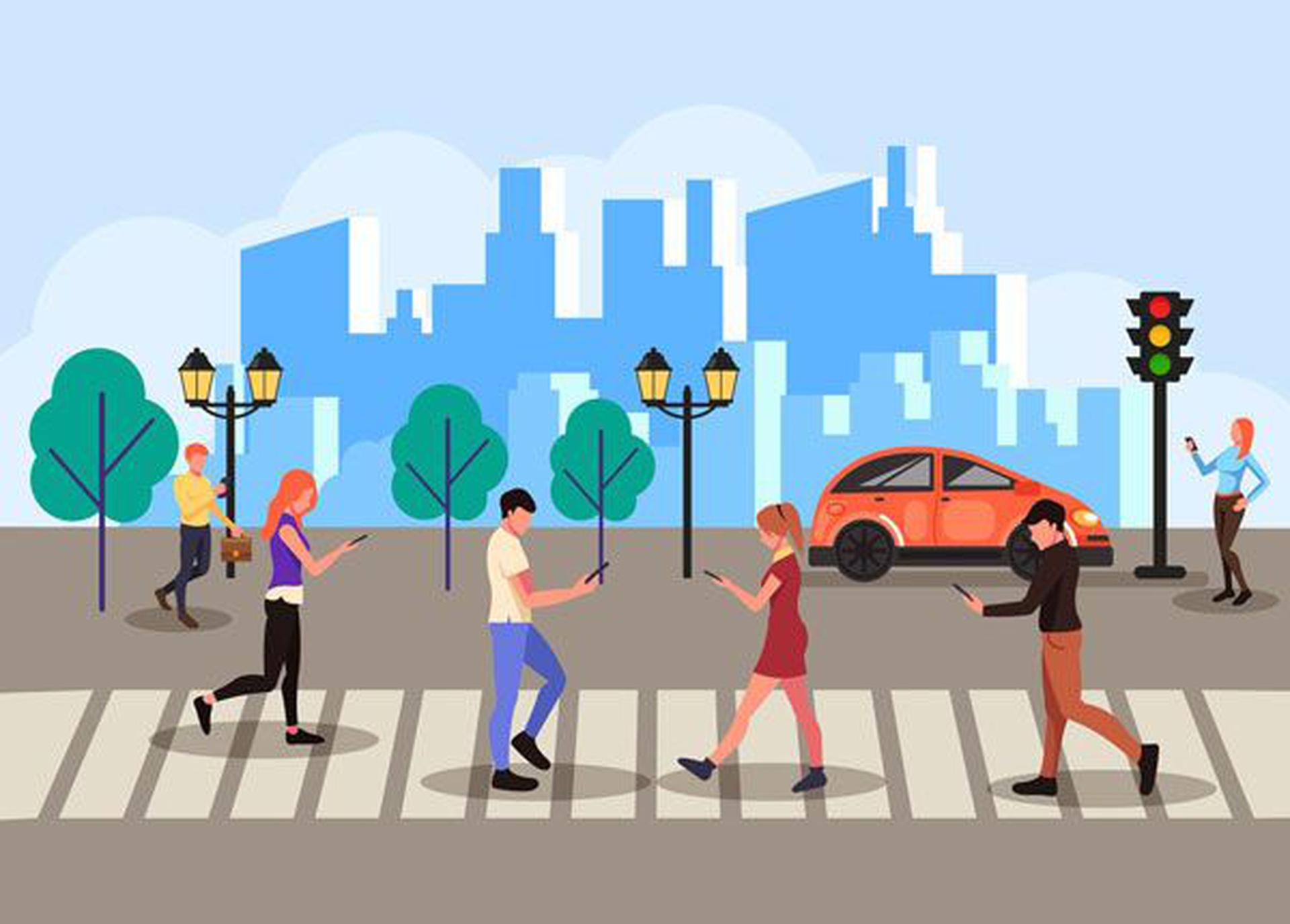 Sharing the Road with Pedestrians