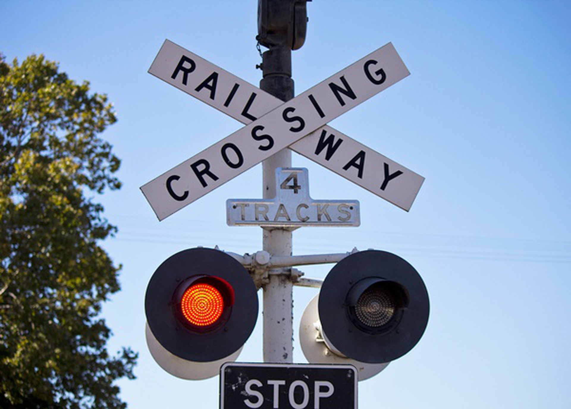 Railroad Crossing Lights and Gates