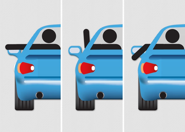 Hand Signals for Driving a Car