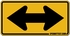Two Direction Arrow