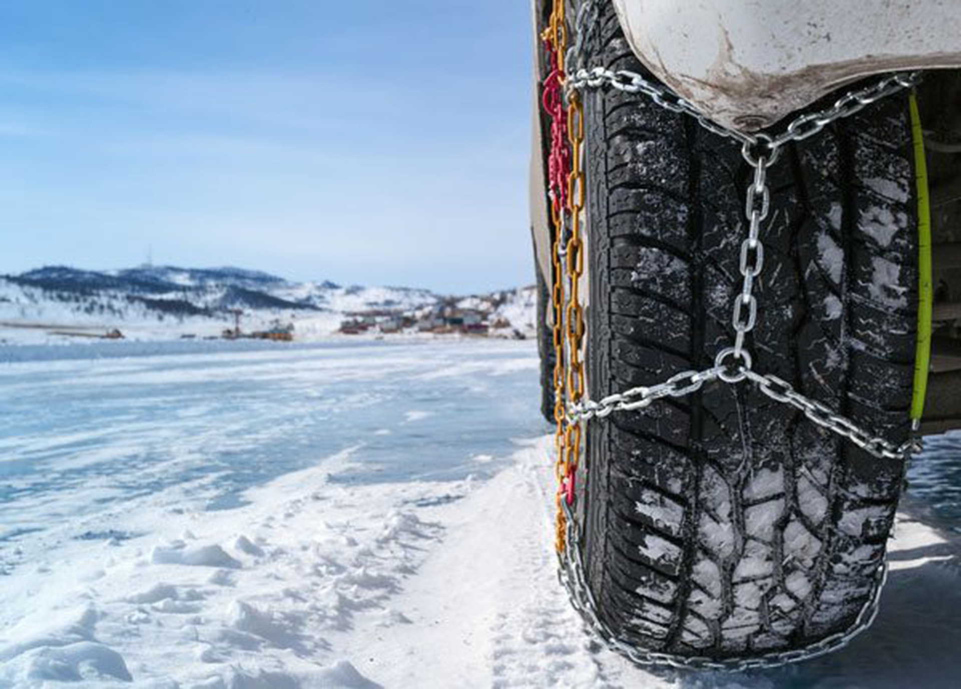 Using Snow Chains